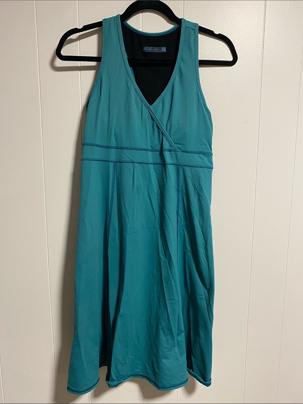 Eastern Mountain Sports Teal Sleeveless Midi Dress